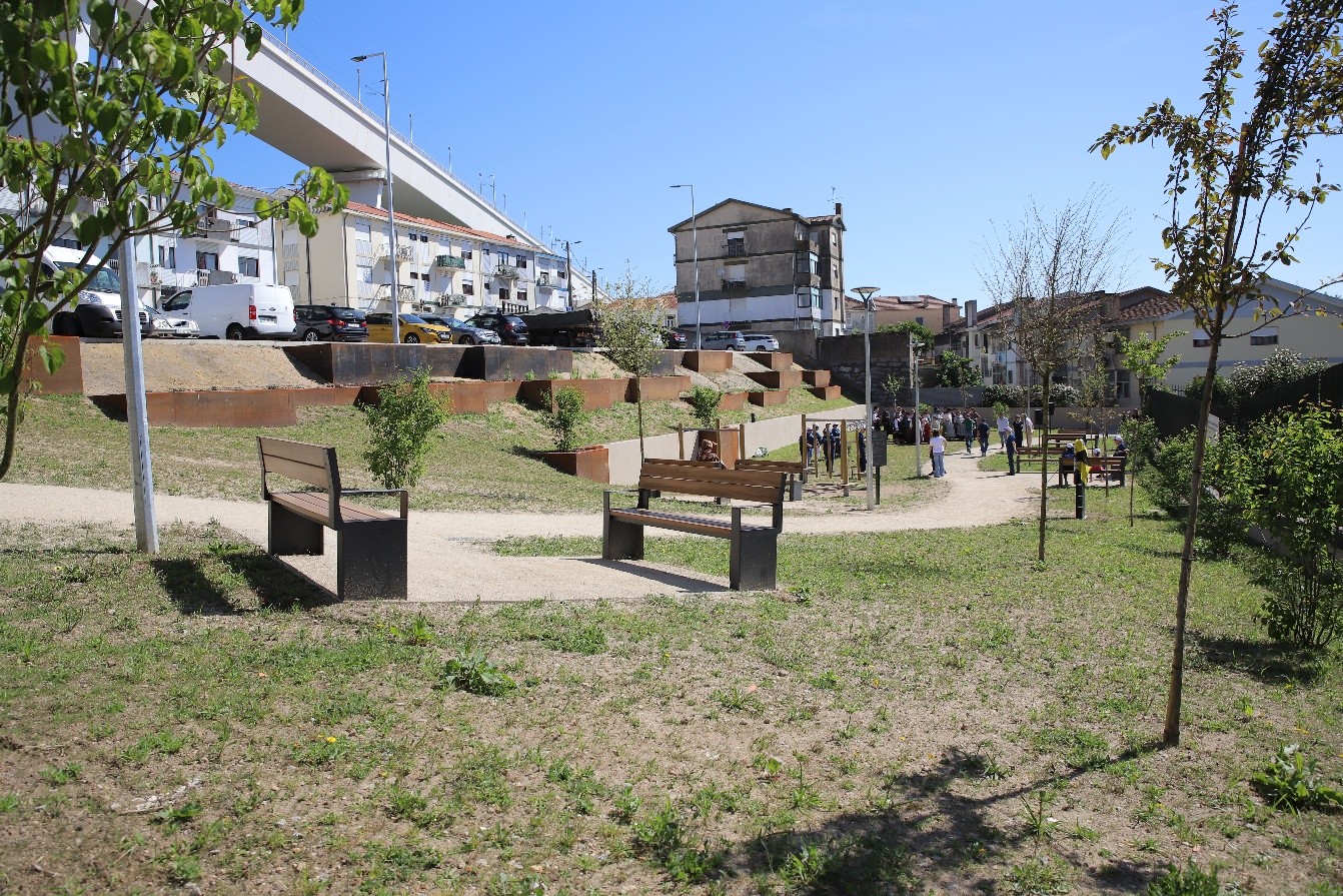Inauguração do Jardim de Quebrantões